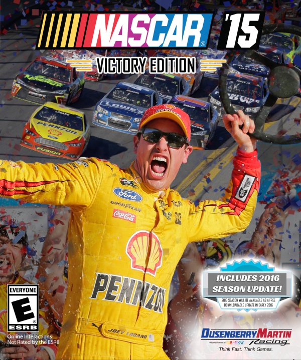 Escrupuloso inquilino perturbación Joey Logano – Logano on the Cover of NASCAR '15 Victory Edition